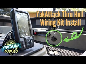 YakAttack Thru Hull Wiring Kit Install