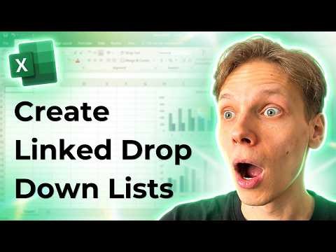 How to Create Linked Drop Down Lists in Excel [2026 Guide]