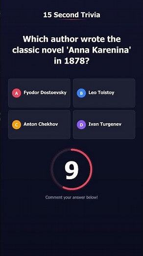 Literature Trivia — Can You Answer This? 🤔 #shorts