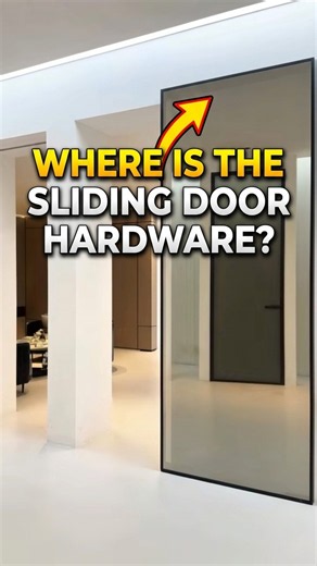How Is This Door Moving? 👀 No Visible Track