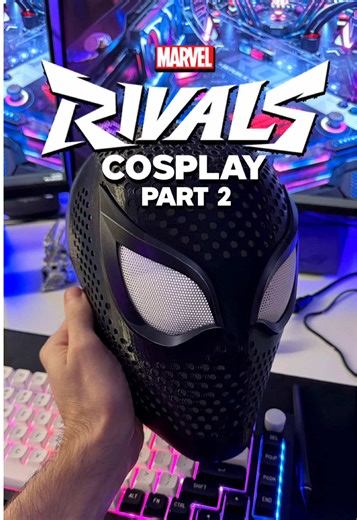 Spider-Man Rivals Cosplay - Creating the Face Shell