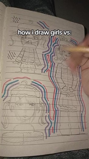 i cant draw boys#TREND #girl #vsboys