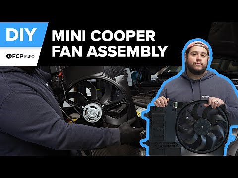 MINI Cooper Cooling Fan Assembly Replacement DIY (2002-2006 MINI R50, R52, R53 Cooper S)