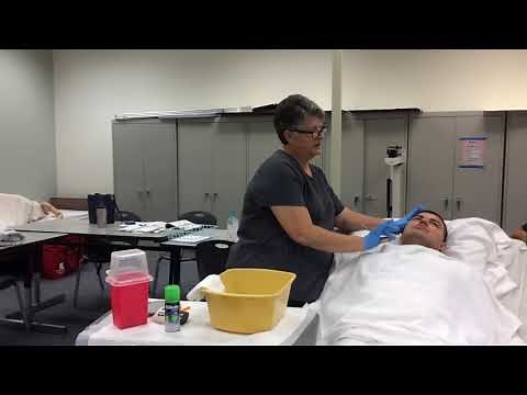 CNA Skills # 13 : Shave The Resident Part 2