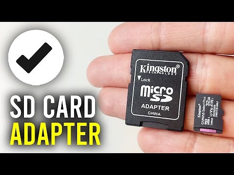 How To Use SD Card Adapter With Micro SD Card - Full Guide