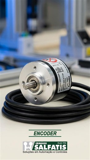 Encoder Incremental: mais precisão no controle de motores industriais!