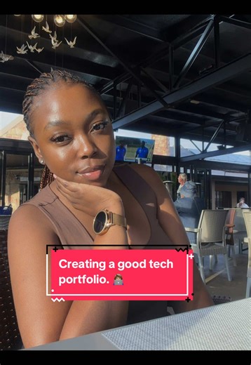A request by @Indie🍒 regarding creating a good tech portfolio. 👩🏽‍💻💙Consider this a “How to” guideline. Comment some of the challenges you have with creating a tech portfolio. #techtok #womenintech #trending #bideveloper