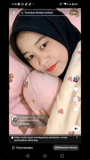 Linda tanjuang, (@sbbshssvsj)’s videos with Sakit Karna Rindu - Ms