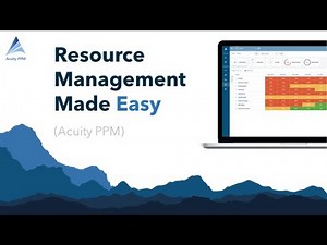 Resource Management Made Easy With Acuity PPM