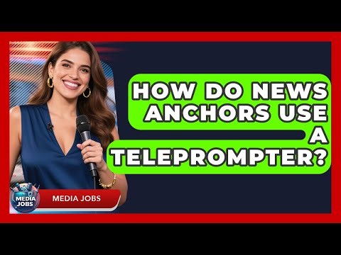How Do News Anchors Use A Teleprompter? - Media Jobs