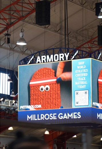 It’s hard to believe that we are already entering our third track season—it feels like just yesterday that we launched Pet Track! Looking back, Millrose 2023 remains one of our most memorable highlights, and it continues to inspire us as we move forward. As we step into season number three, we remain committed to our mission: keeping Track & Field FUN! We’re excited to continue expanding our product line, bringing more TRACK material your way, and grow as a brand that celebrates the spirit of th