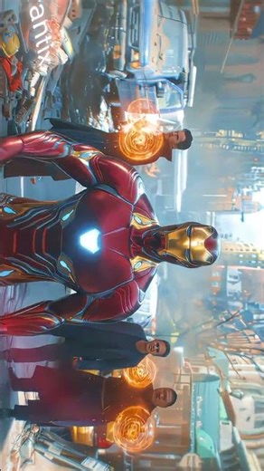 The Power of Nano Tech: Iron Man Mark 50 🔥#shorts #ytshorts #youtubeshorts #trending #avengers 🎥