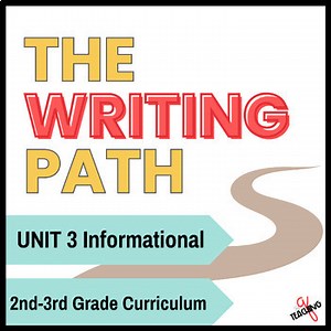 Writing Curriculum Activities Unit 3 - Writing Resources 2nd 3rd Grade