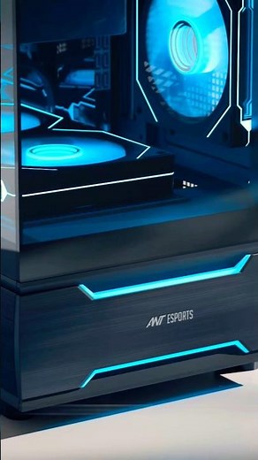 Crystal X6 Pro Ant Esports Gaming Cabinet 6 Fan ARGB #antesports #gamingpcvideos #gamingpcshop