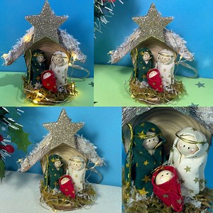 Guardate quanta tenerezza nel nuovo tutorial di Maria Mancini😊❤️🎄 seguite il suo tutorial e realizzatelo anche voi 🤗 tutte le musiche sono in licenza gratuita di Facebook | CreativeMamy