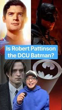 Is Robert Pattinson the DCU Batman? #batman #robertpattinson #dcu #superman #lanterns