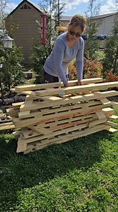 234K views · 1.1K reactions | 14 trellis post diy project #trellis #garden #satisfying #diyprojects | Kabsat | Facebook