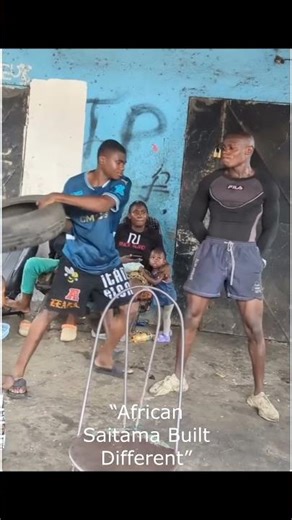 “African Saitama Said ‘I’m Strong’ 💪☠️”