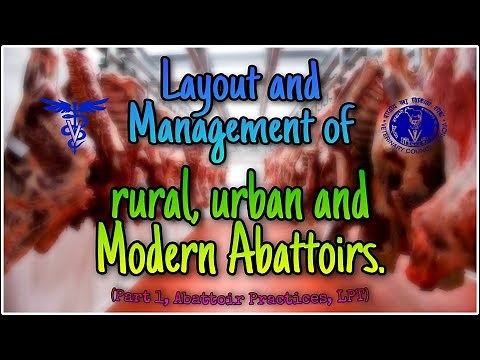 Abattoir-Design & Layout (3.1): Mandal P K