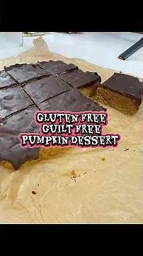 No Bake Gluten Free Pumpkin Bars