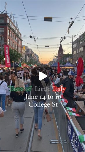 Toronto Papi | Taste of Little Italy. June 14 to 16. College St. #Toronto #Canada | Instagram