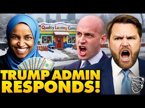 JD Vance and Stephen Miller Go NUCLEAR On Somali Fraud | Internet EXPLODES: 'Arrest Them ALL'