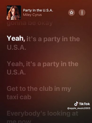 Discover the Lyrics of Miley Cyrus's 'Party In The USA'
