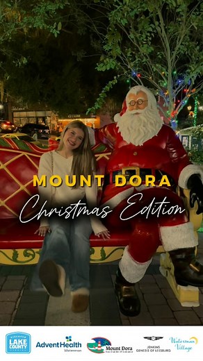 🎄✨ Mount Dora Christmas Walk ✨🎄 Friday, December 5 from 6 PM – 9 PM Get ready for one of Mount Dora’s most magical nights of the year! Join us downtown as the streets come alive with holiday cheer, sparkling lights, photos with Santa, festive shopping, and joyful surprises around every corner. Enjoy a family-friendly street party featuring music and extended shopping hours (shops open until 9 PM!). Don’t forget to stop by Sunset Park to see the beautiful 35ft Christmas Tree—a must-see holiday