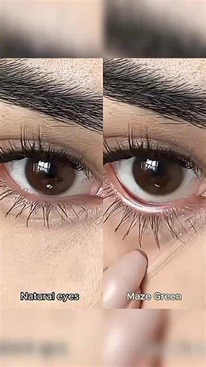 Stylish Maze Green Shade Fashion Contact Lenses