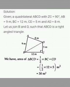 NCERT book solutions for class 9th maths chapter 12th (Ex:12.2) (part:1)