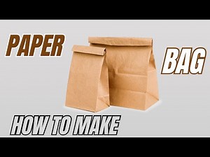 HOW TO MAKE PAPER BAG EASY TUTORIAL | DIY ORIGAMI PAPER BAG STEP BY STEP | PAPER BAG CRAFT FOLDING