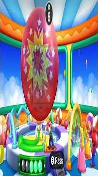 Mario Party Gameplay in the Top 100 Exciting Balloon Explosion Mini Game