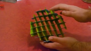 Math Craft Monday: Community Submissions (Plus How to Make a Sliceform Hyperbolic Paraboloid)