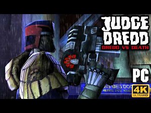 Judge Dredd: Dredd vs Death (2005) story mode full playthrough PC 4K - I am the law!
