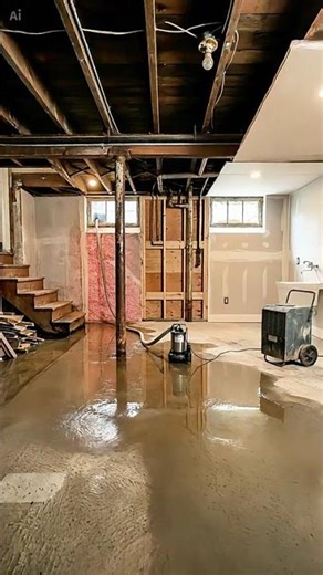 I Turned a Ruined Basement Into My Sanctuary #beforeandafter #timelapse