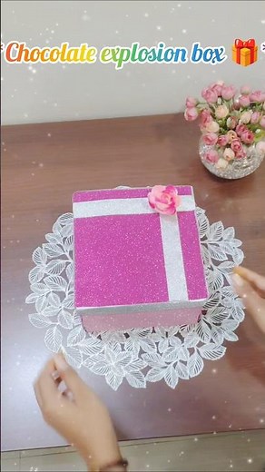 *DIY Explosion box*🎁😍📈#trending #giftideas