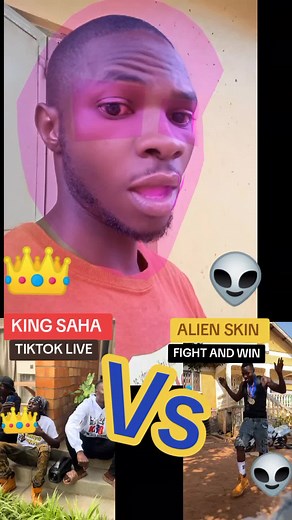 King Saha vs Alien Skin: TikTok Live Fight and Win