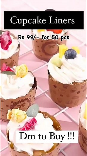 Cupcake Liners | Stylish Baking Essentials for Every Occasion | Cake Pearls #cupcakeliners