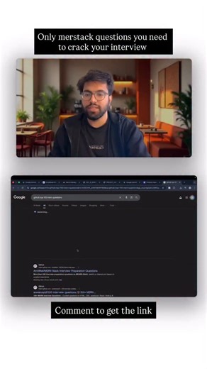 Deepanshu Udhwani on Instagram: "Comment “MERN” to get the link! 👇 Only MERN Stack Questions You Need To Crack Your Interviews! 🚀💻 MERN Stack developers ki demand sky-high hai, but interviews crack karna easy nahi! MongoDB, Express.js, React.js, Node.js – sab mein strong hona padega. Humne compile kiya hai most asked MERN stack interview questions jo aapko confidently face karne mein help karenge. Freshers ho ya experienced – yeh questions aapke preparation game ko next level pe le jaayenge!