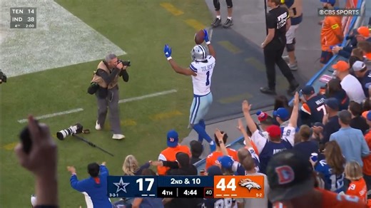 Joe Milton III ➡Tolbert ➡TD Dallas Cowboys | Yarda 506