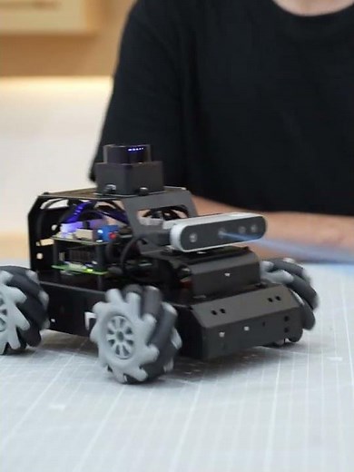 MentorPi’s 3D Depth Camera Expertly Handle a Wide Array of Tasks👀🤭 #robot #robotics