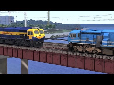 KJM WDP4B Fails With Rajdhani 1st AC | WDG4D Twins Grand Rescue On Main Line!