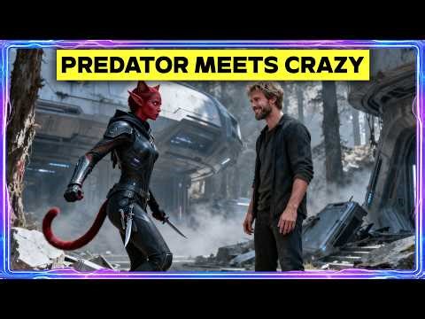 Feral Alien Expected Fear, The Human Smiled and Said "Finally A Challenge!"