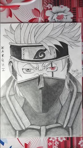 How to Draw Kakashi Hatake Step by Step