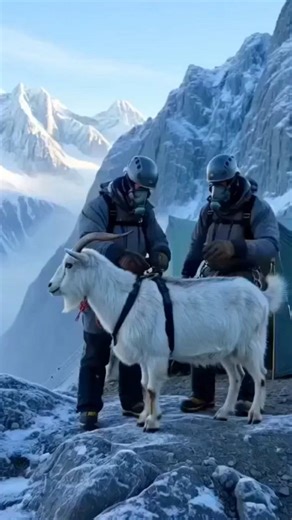 Mountain Goat POV Climbing Mount Everest Finds a Hidden#EverestSecret#MountainMystery#POVAdventure