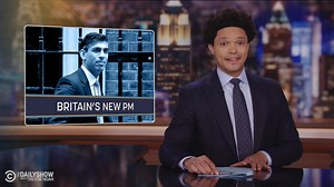 Meet Rishi Sunak, Britain's new PM who is only 42, meaning he'll probably serve well into his 42-and-a-halves | The Daily Show