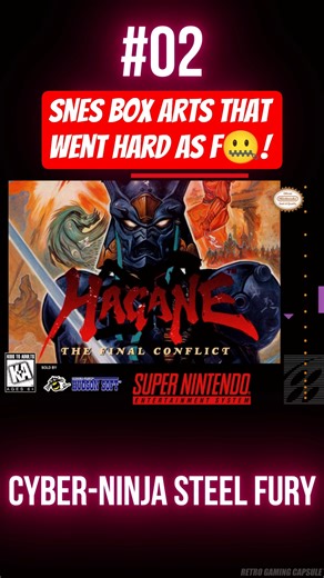 SNES Box Art Went HARD! 🔥 #shorts #snes