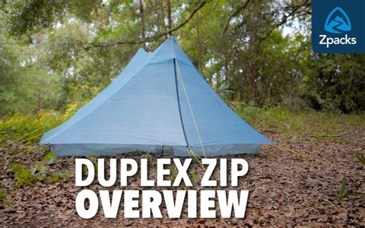 Zpacks双人帐Duplex拉链版简介 577克起