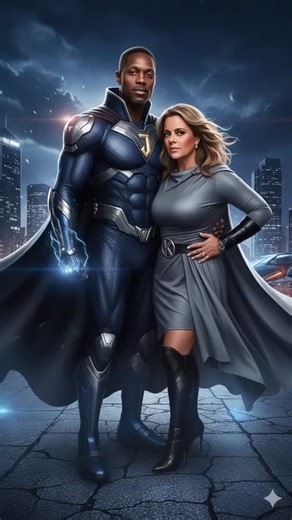 Superpowers activated…Couple mode: unstoppable…⚡️🖤 Two hearts 💕 One mission…Infinite superpowers! 💫❤️ | Kelly Mac Show