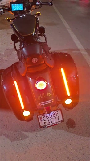 Strip indicators for supermeteor 650 panniers